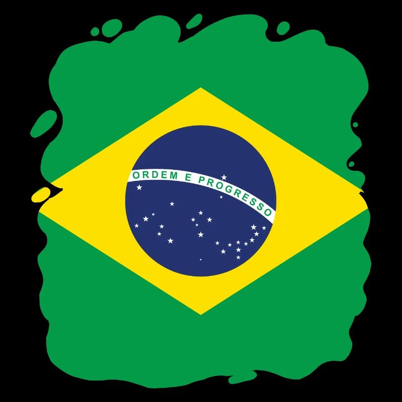 Drapeau du Brésil Drapeau brésilien Amérique du Sud