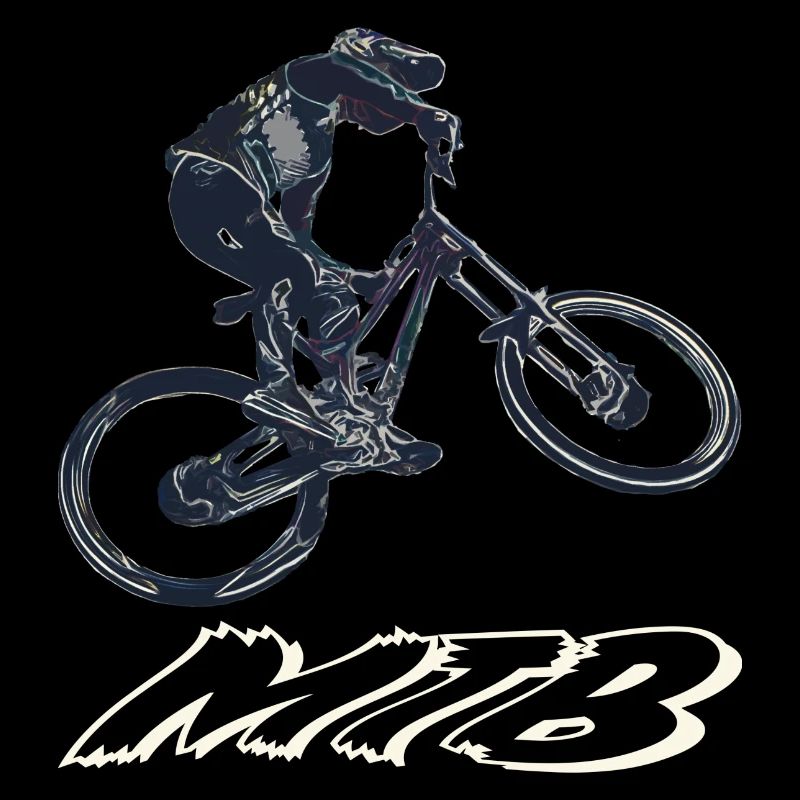 Downhill mountain biking