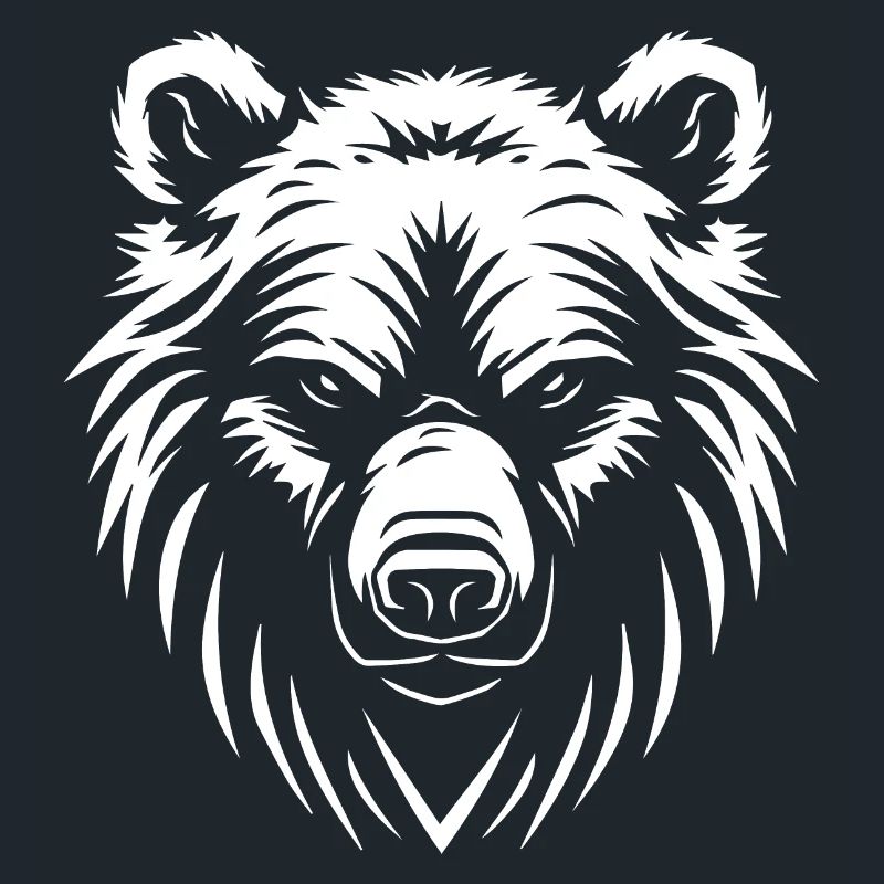 Bear Logo Stylized