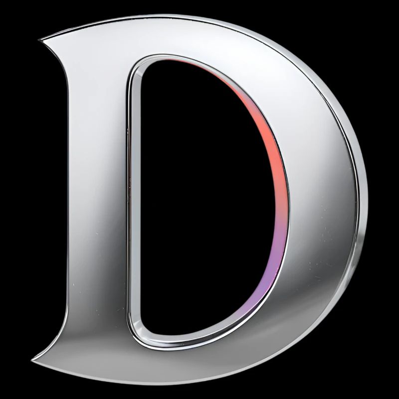 Chrome ,, D " Metallic
