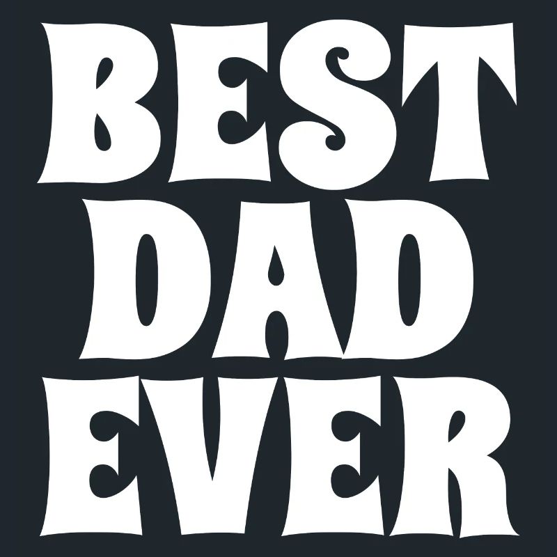Best Dad Ever blanc