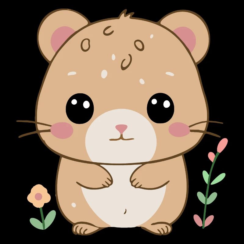 Trauriger Hamster