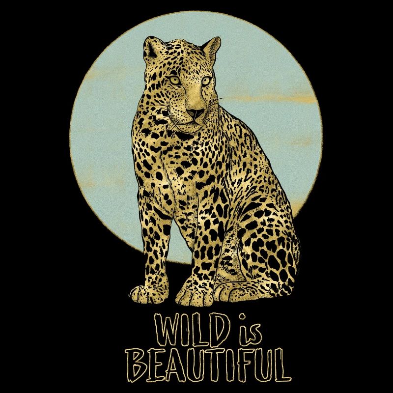 Léopard. Wild is Beautiful