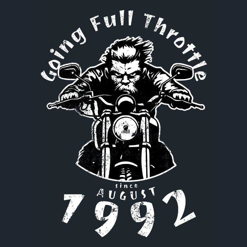 33. Geburtstag Going Full Throttle Since 08/1992