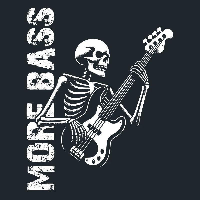 Plus Basse - Skeleton avec Basse