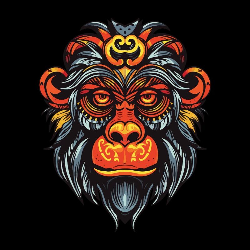 Portrait de singe
