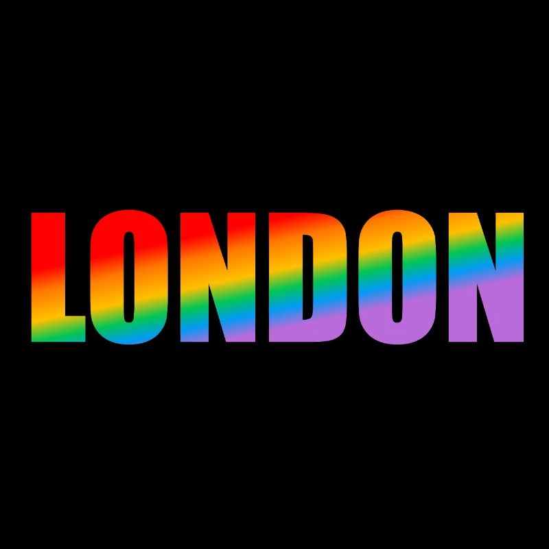 Fierté LGBTQ arc-en-ciel de Londres