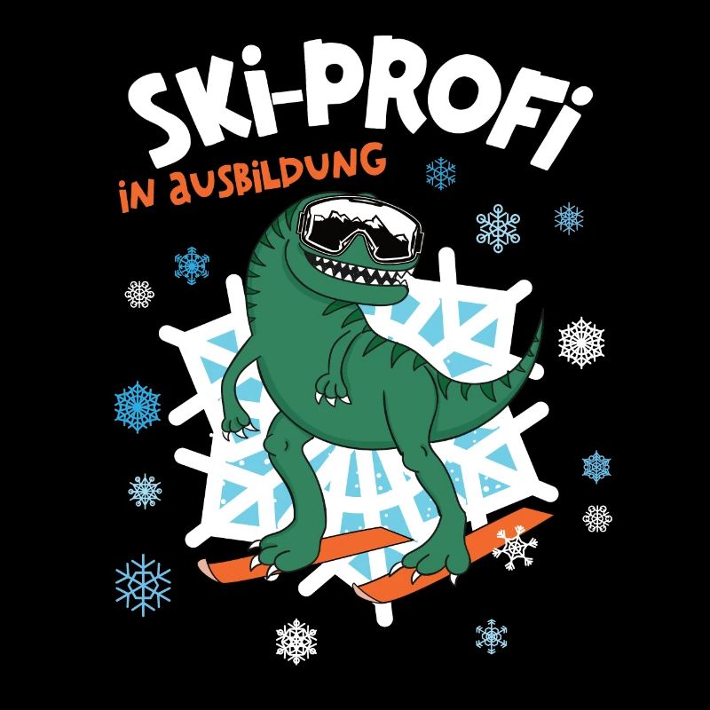 Ski Profi Skifahrer Skilehrer Ausbildung Dino