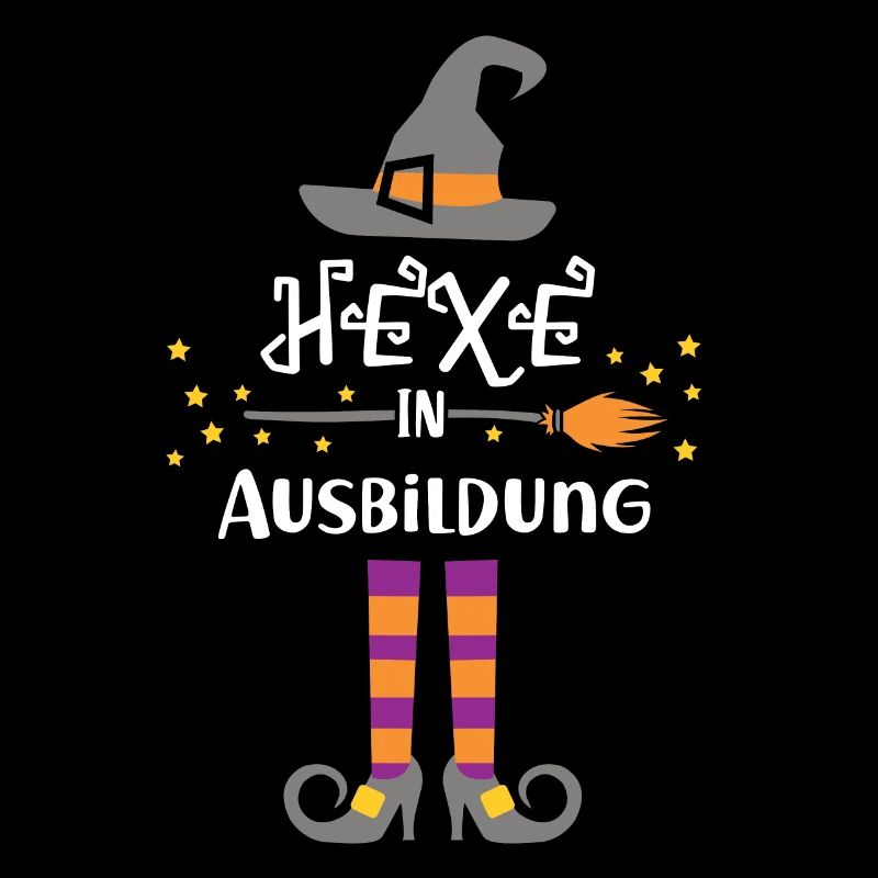Hexe in Ausbildung Karneval Halloween Kostüm Hexen