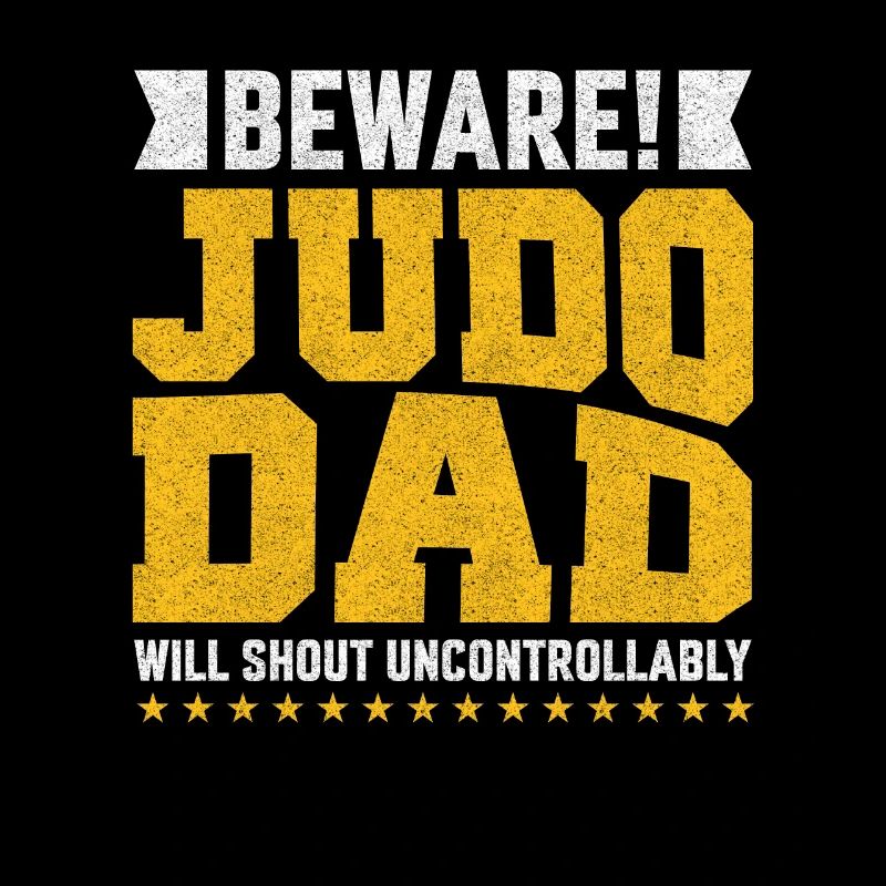 Méfiez-vous du judo Papa va crier de manière incontrôlable