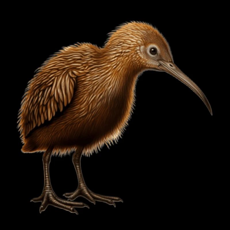 Cute Kiwi Bird