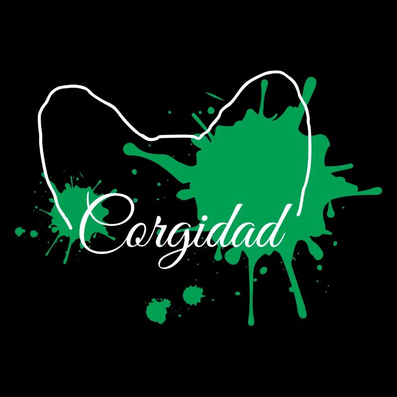 Corgidad Green Splash