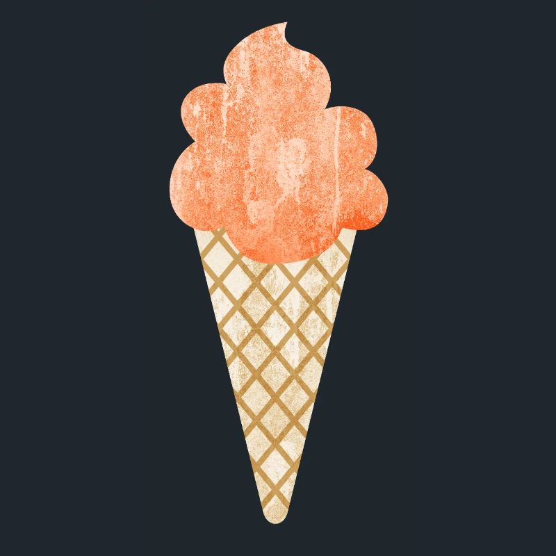 Eis Sommer Waffel Softeis Eiscreme süß fruchtig