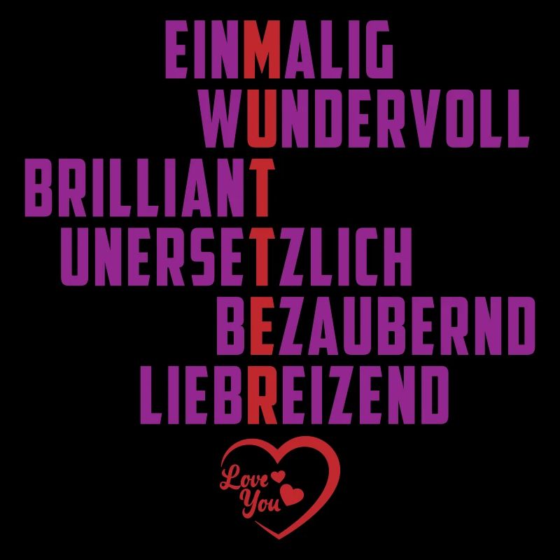 Muttertag Mutter Mama Mom Geschenkidee