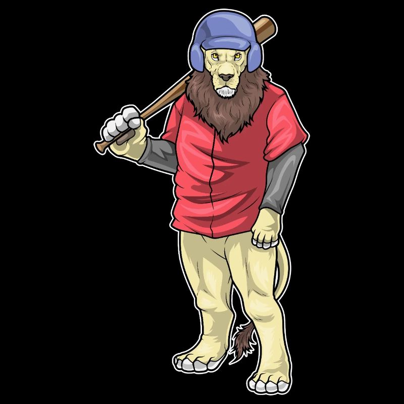 Lion Baseball Batte de Baseball