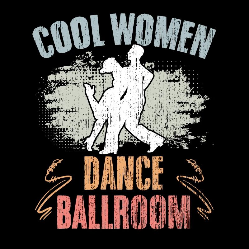 Salle de bal de danse rétro cool pour une salle de bal