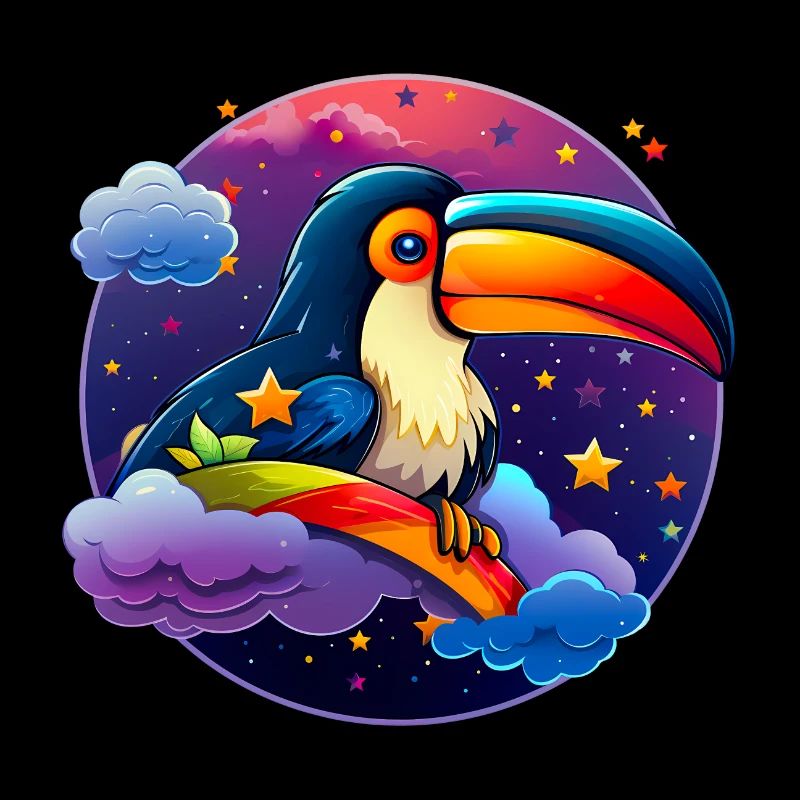 Toucan dans la mer des étoiles