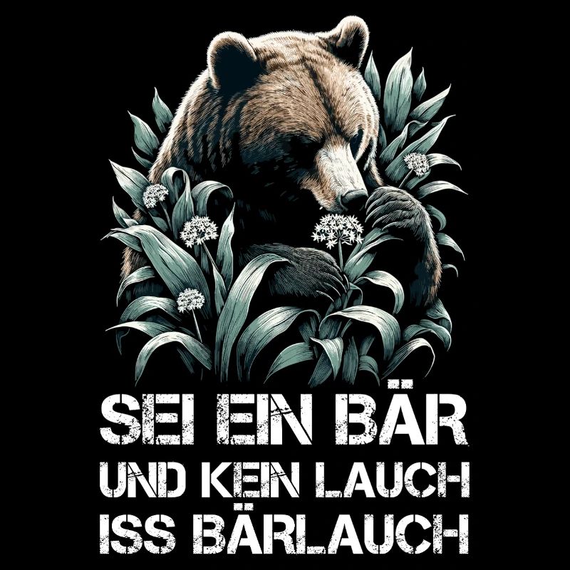 Bärlauch Bär Lauch witzig Geschenk