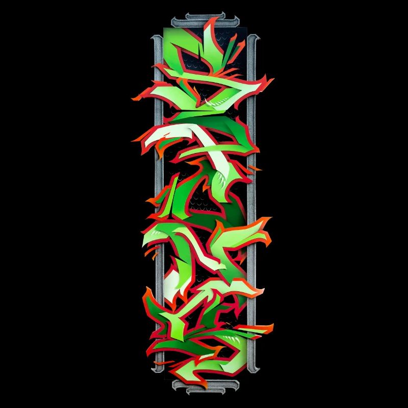 Graffitistyle Dragon