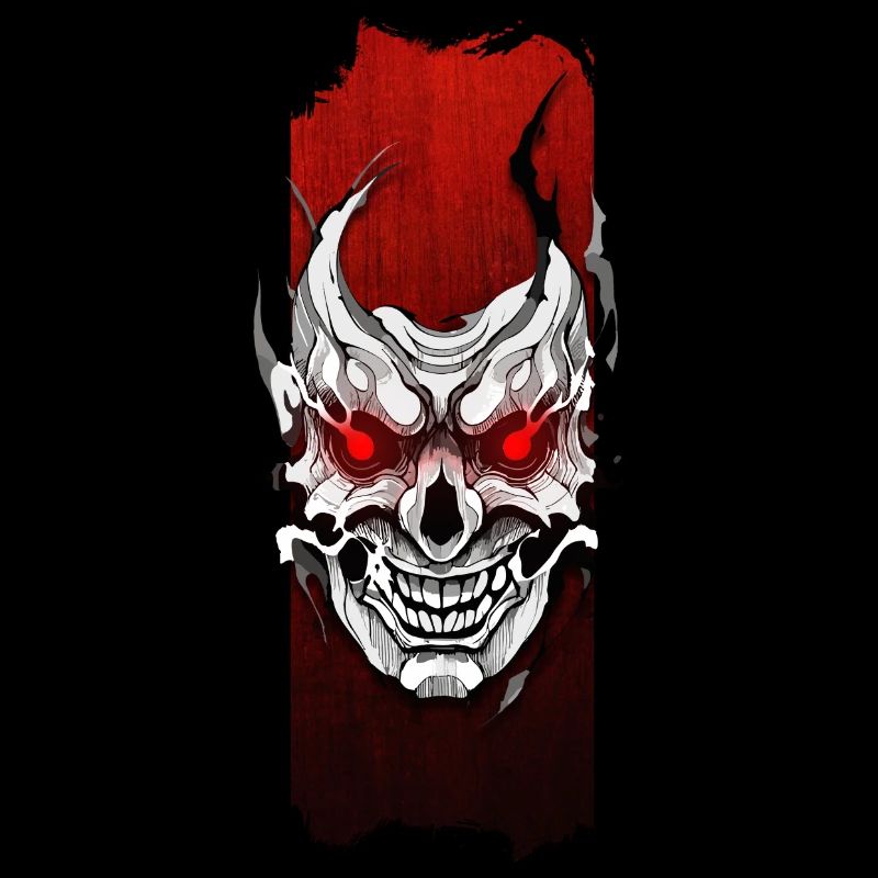 Ethereal Specter: Haunting Skull