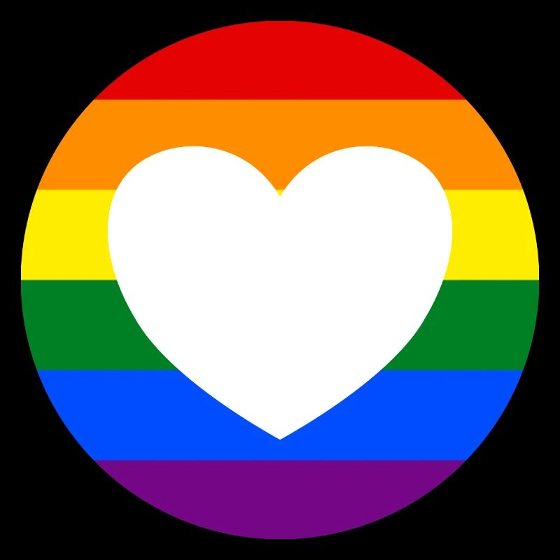 LGBTQ-Regenbogenherz