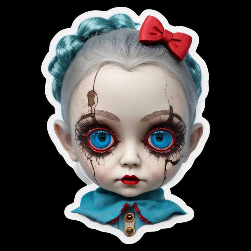 Poupée effrayante d’Halloween