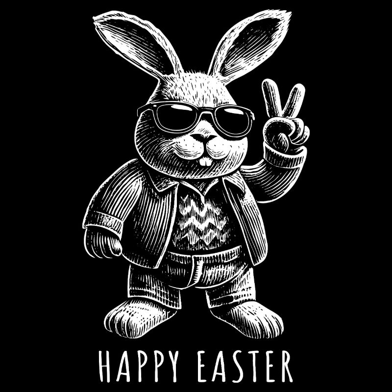 Happy Easter - Osterhase - Osterei - Geschenk
