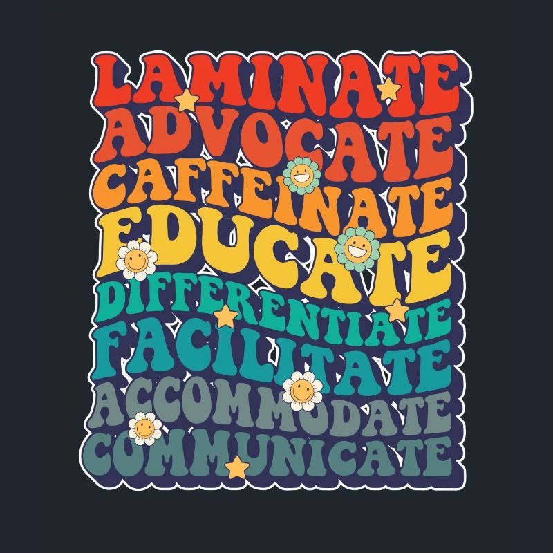 Laminate Collaborate Enseignant SPED Autisme