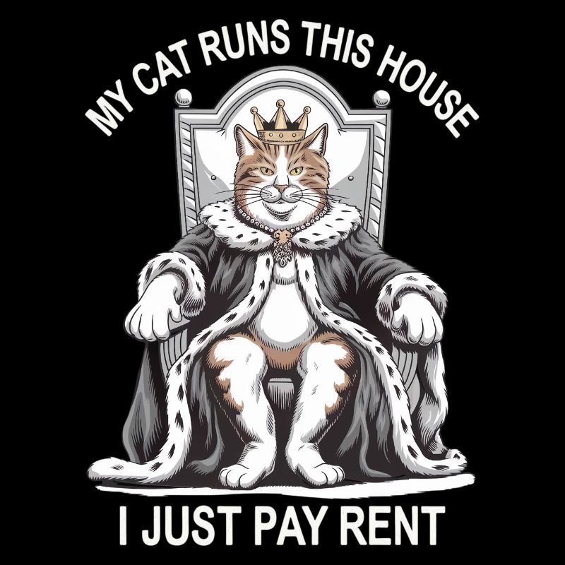 Mon chat dirige cette maison, je ne paie que le loyer
