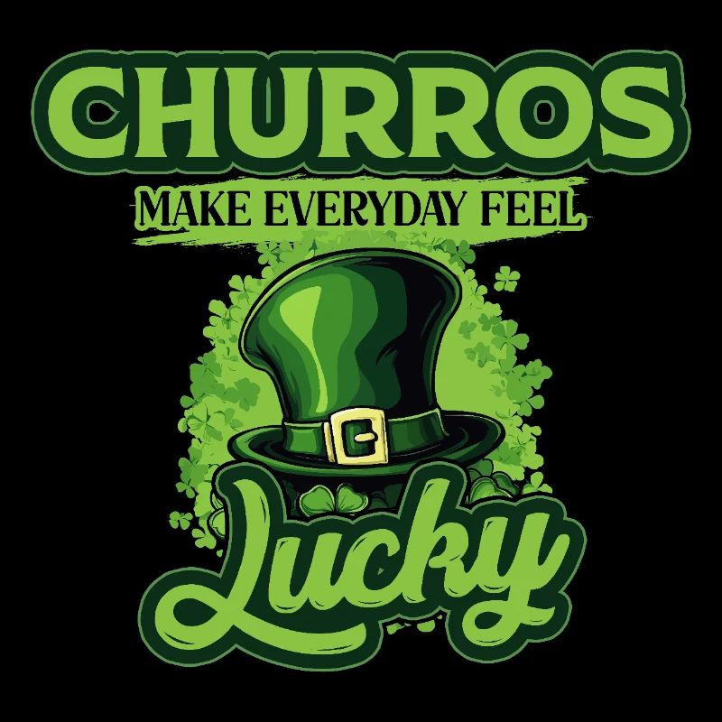 Churros Make Everyday Feel Lucky St Patricks Day