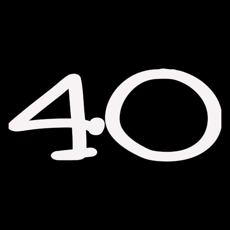 40. 40 ANS. 40e ANNIVERSAIRE. ANNIVERSAIRE 40 ANS.