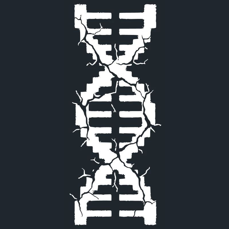 Zerstörte DNA Helix Mutation