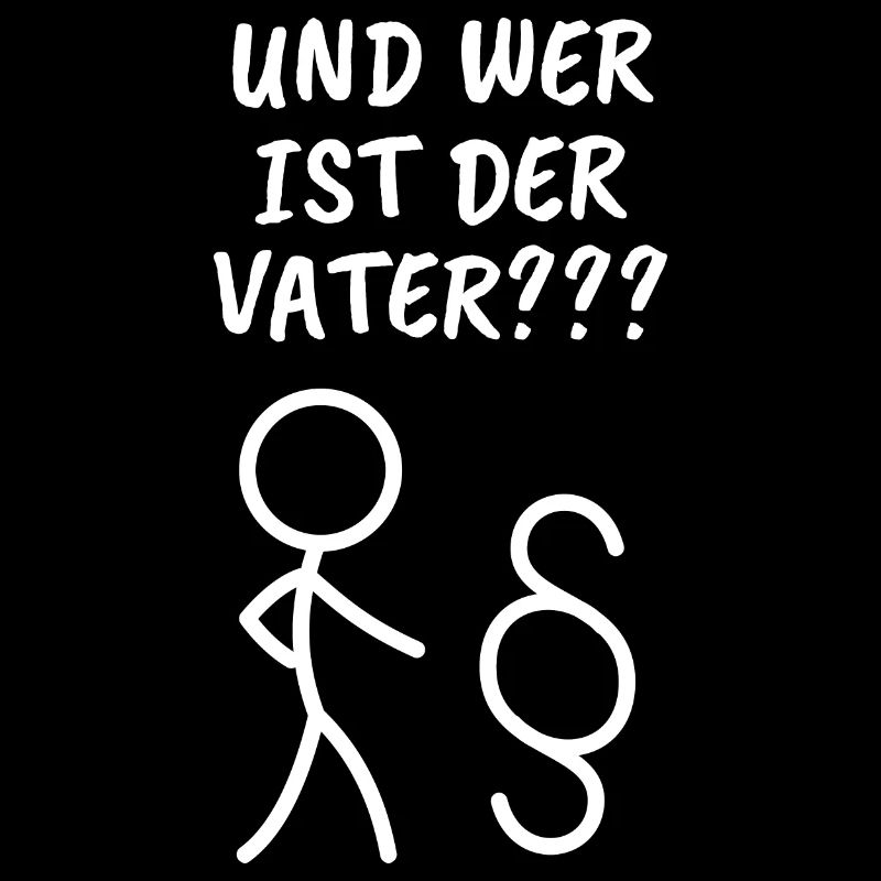 Strichmännchen - Spruch - Paragraf - Ironie