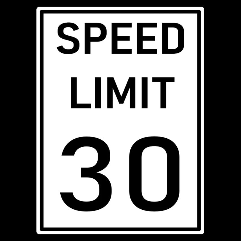Limitation de vitesse 30