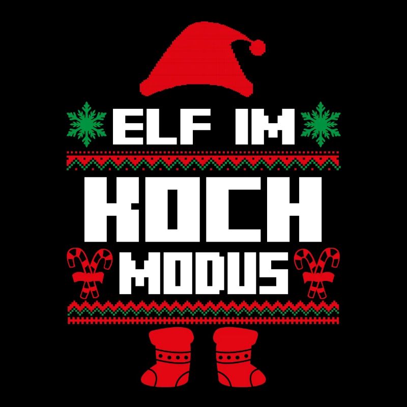 Elfe de Noël Père Noël Cook Elf