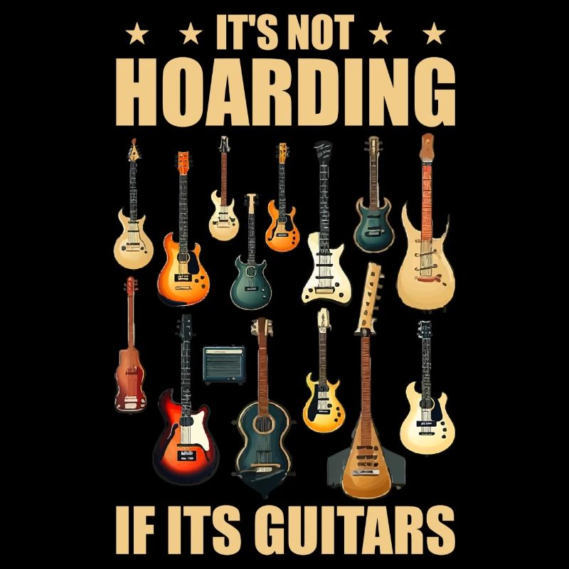 it's not hoarding if its guitars