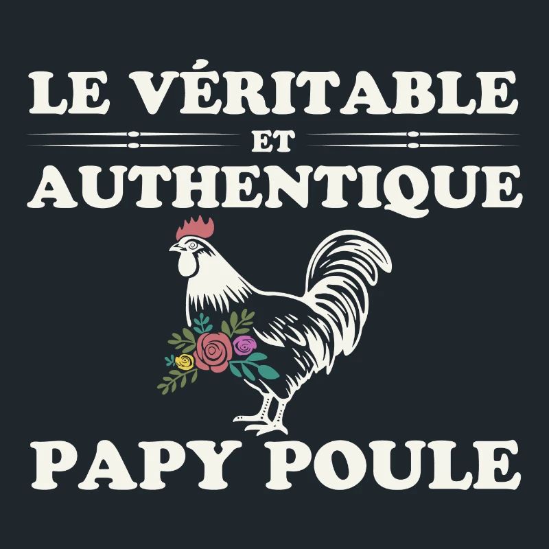 Die echte, authentische Papa-Henne