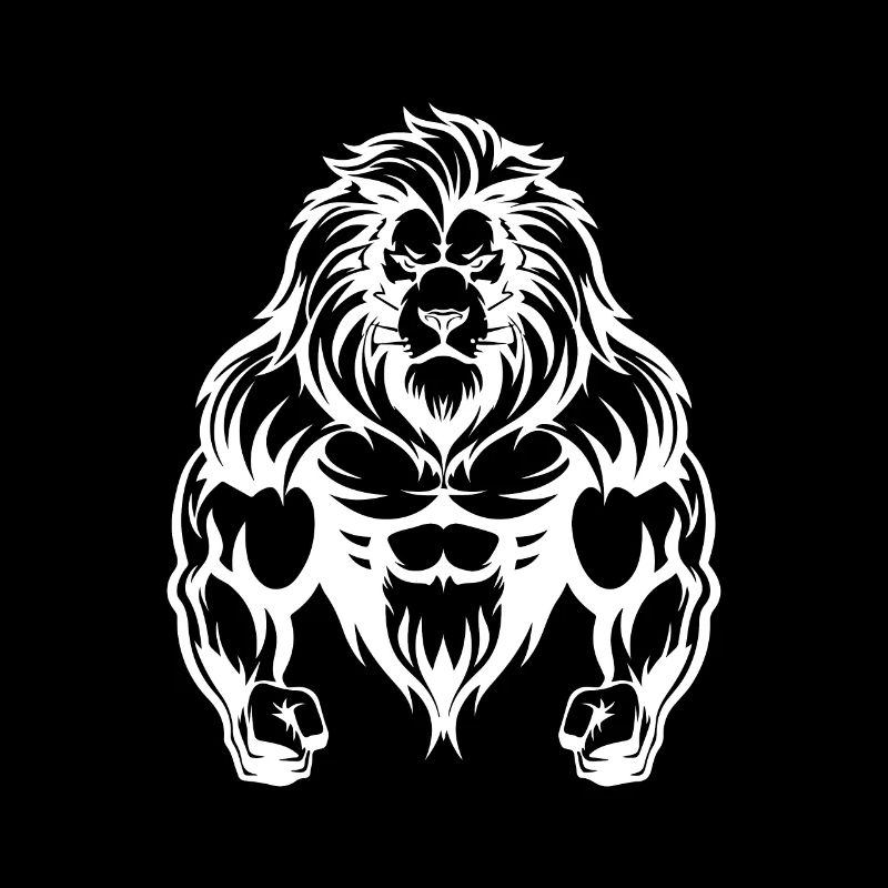 Muscles Lion