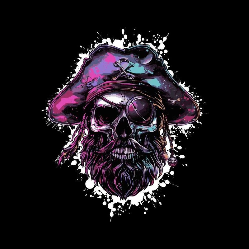 Capitaine Crâne de pirate