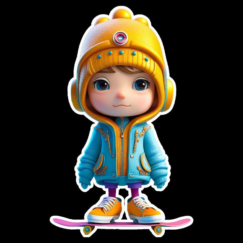 Little Skateboarder