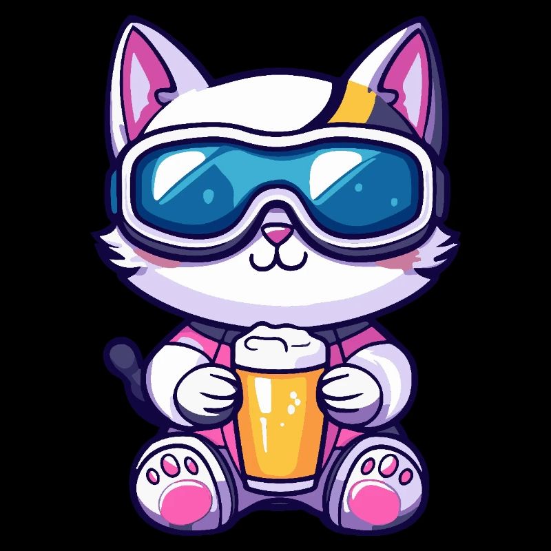 Bière après-ski Cat