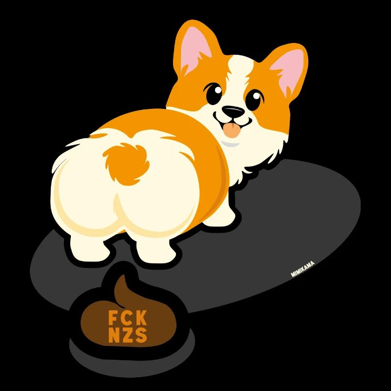 Corgi's Entspannte Pause gegen Nzs