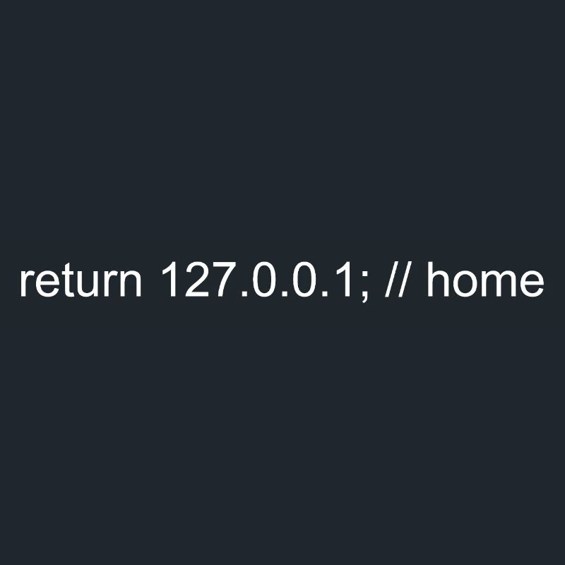 Programmer Nerd IT Joke Developer Home