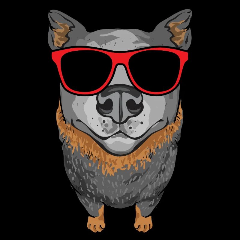 Australian Cattle Dog Red Blue Heeler
