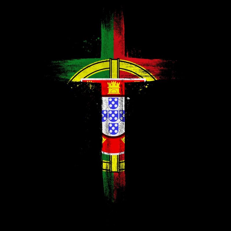 Drapeau du Portugal aspect usé drapeau portugais