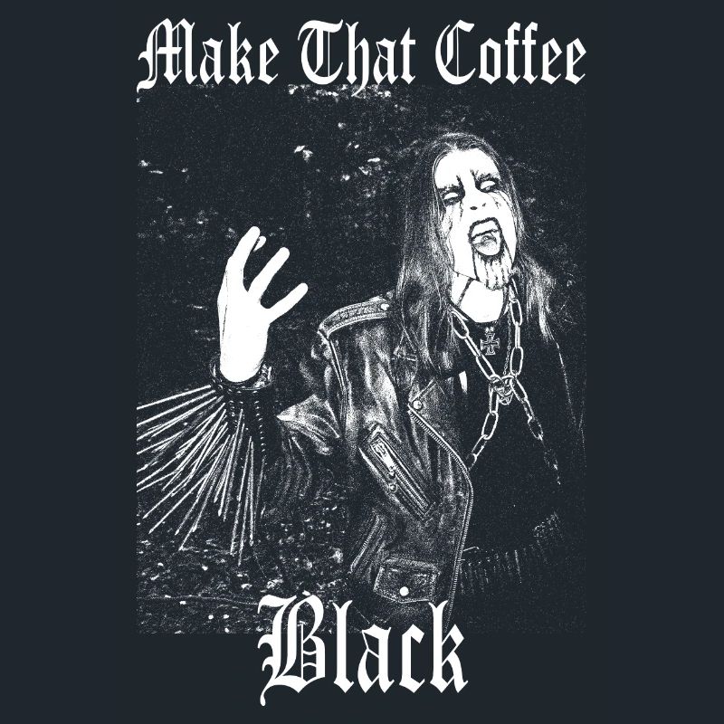 Faites ce café noir drôle de dictons mème