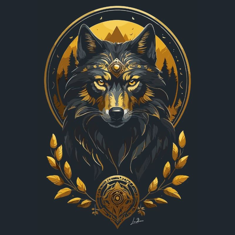 Medieval Wolf Gold