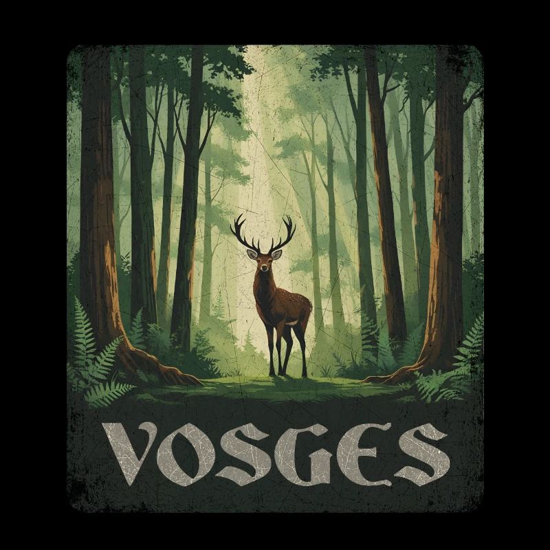 Vosges Hirsch Wald