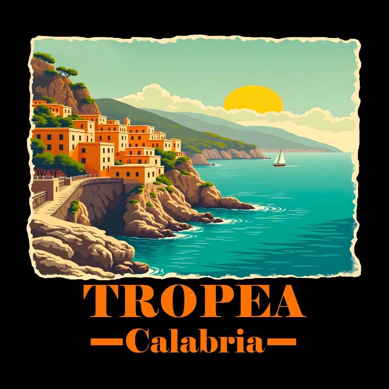 Tropea Kalabrien orange