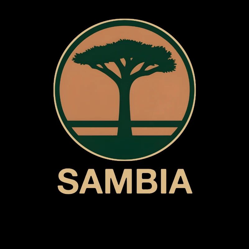 Sambia Baum rund